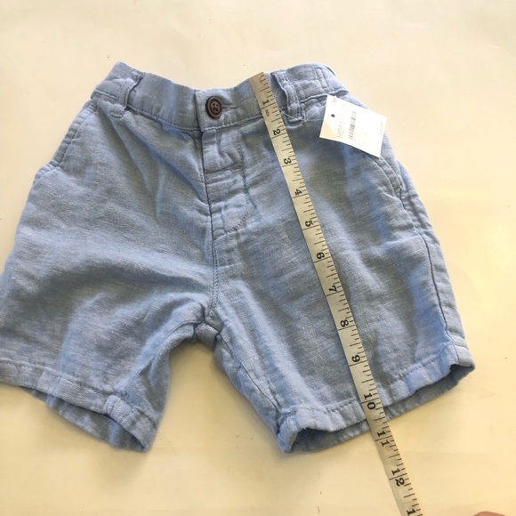 Next Light Blue Little Boys Linen Blend Blazer and Shorts Size 3-4yrs - Picture 13 of 16